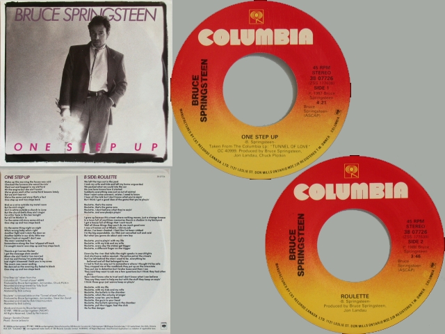 Bruce Springsteen - ONE STEP UP / ROULETTE